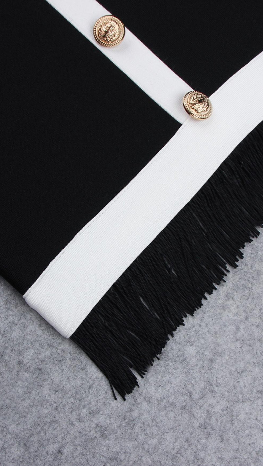 BANDAGE MINI DRESS IN BLACK