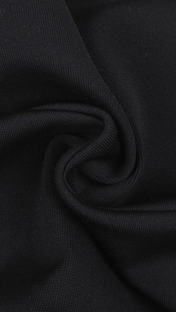 Bandage Mini Dress in Black