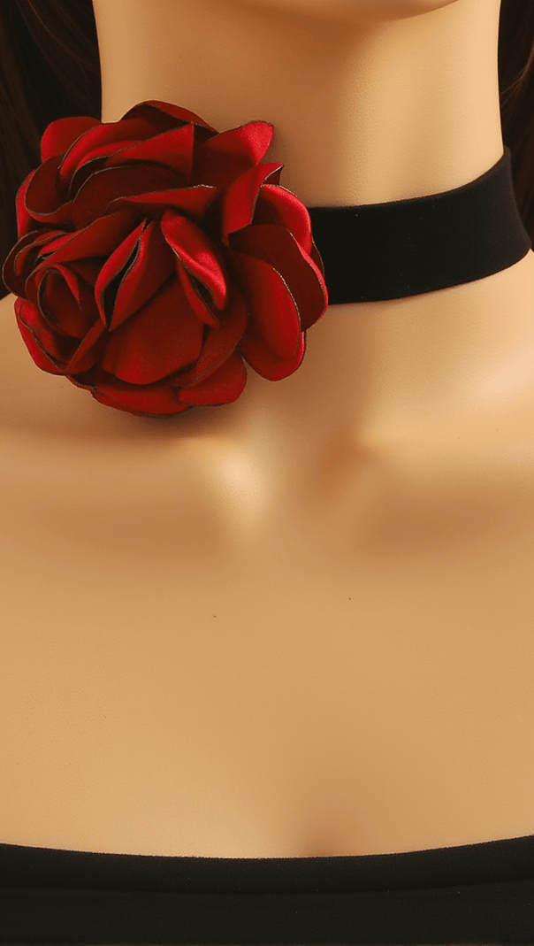 AIIZIE ANNYSTON 3D FLORAL COLLAR NECKLACE - product image