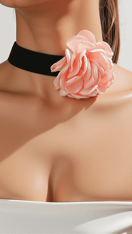 COLLANA CON COLLO FLOREALE 3D ANNYSTON