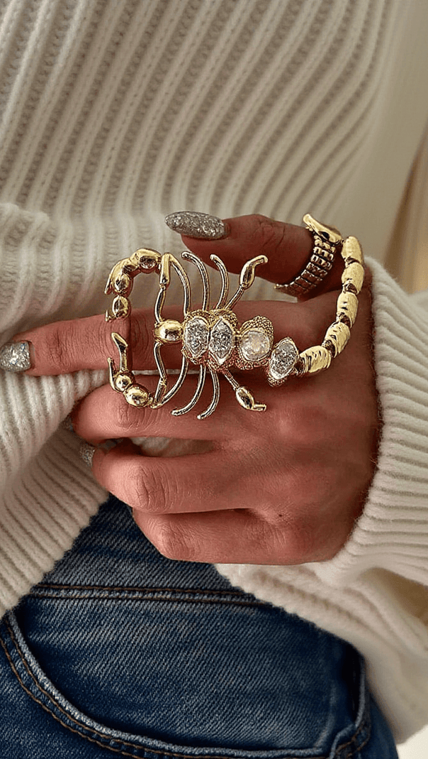 AIIZIE ANTONELLA METAL DIAMOND BRACELET - product image