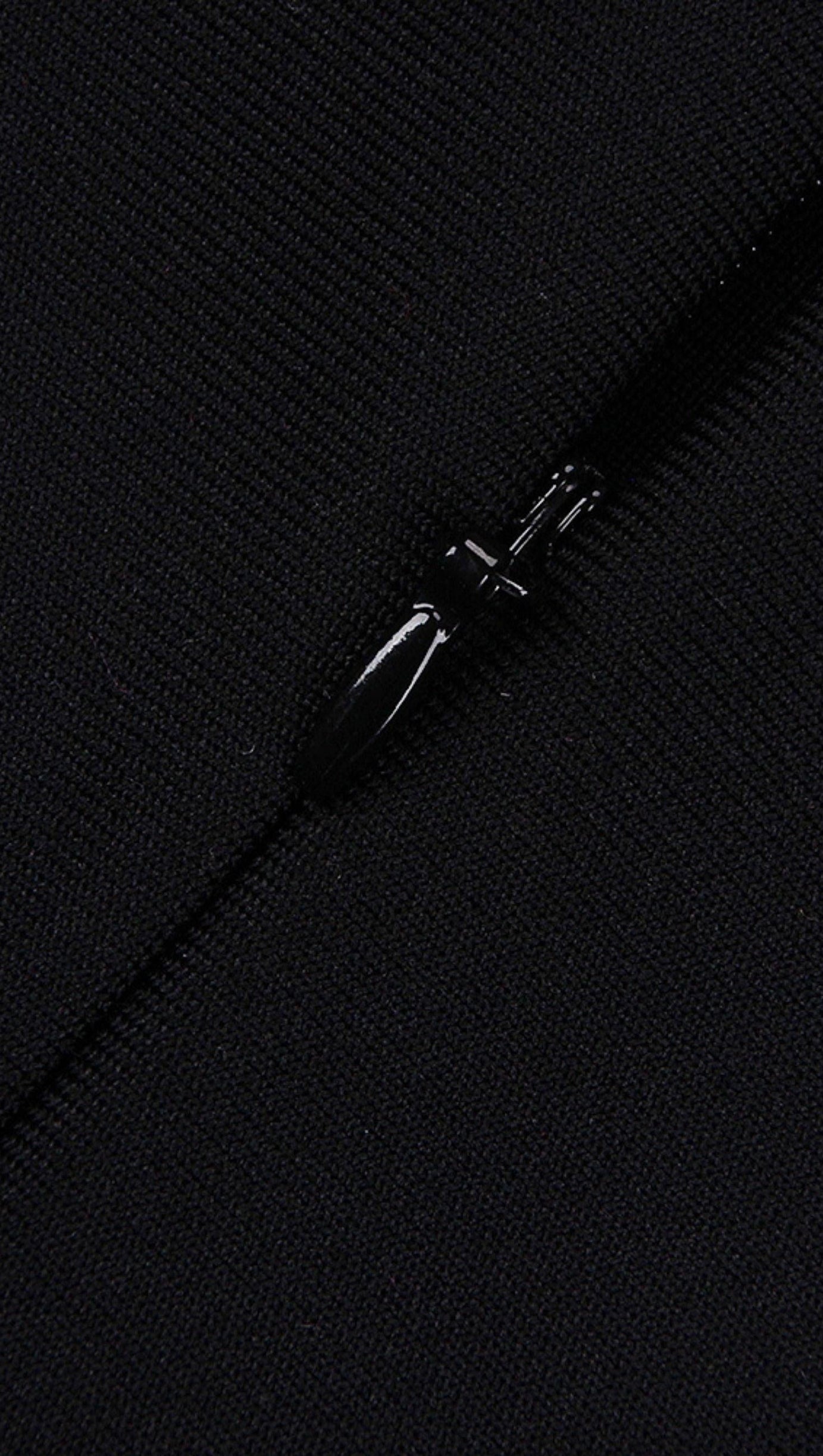 MESH FEARHER BANDAGE MINI DRESS IN BLACK