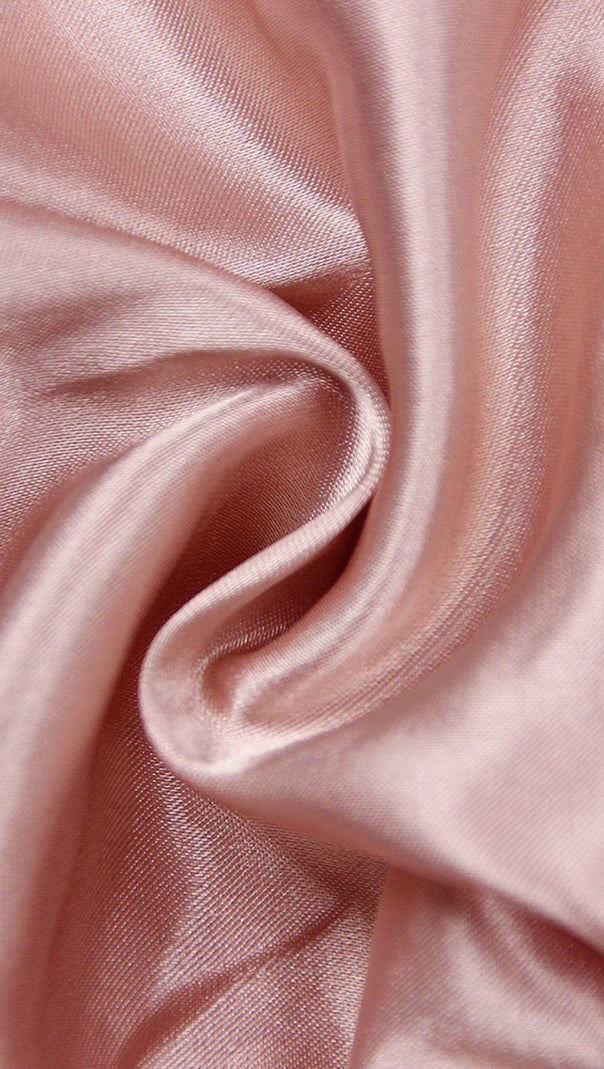 Ruched Feather Mini Dress in Pink