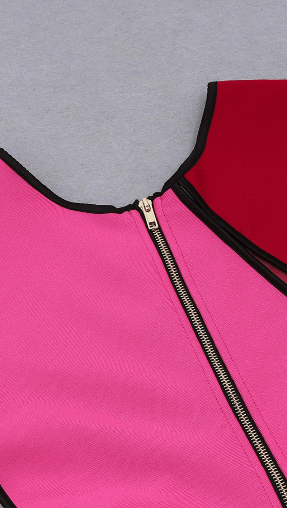 COLOURFUL BANDAGE MIDI DRESS