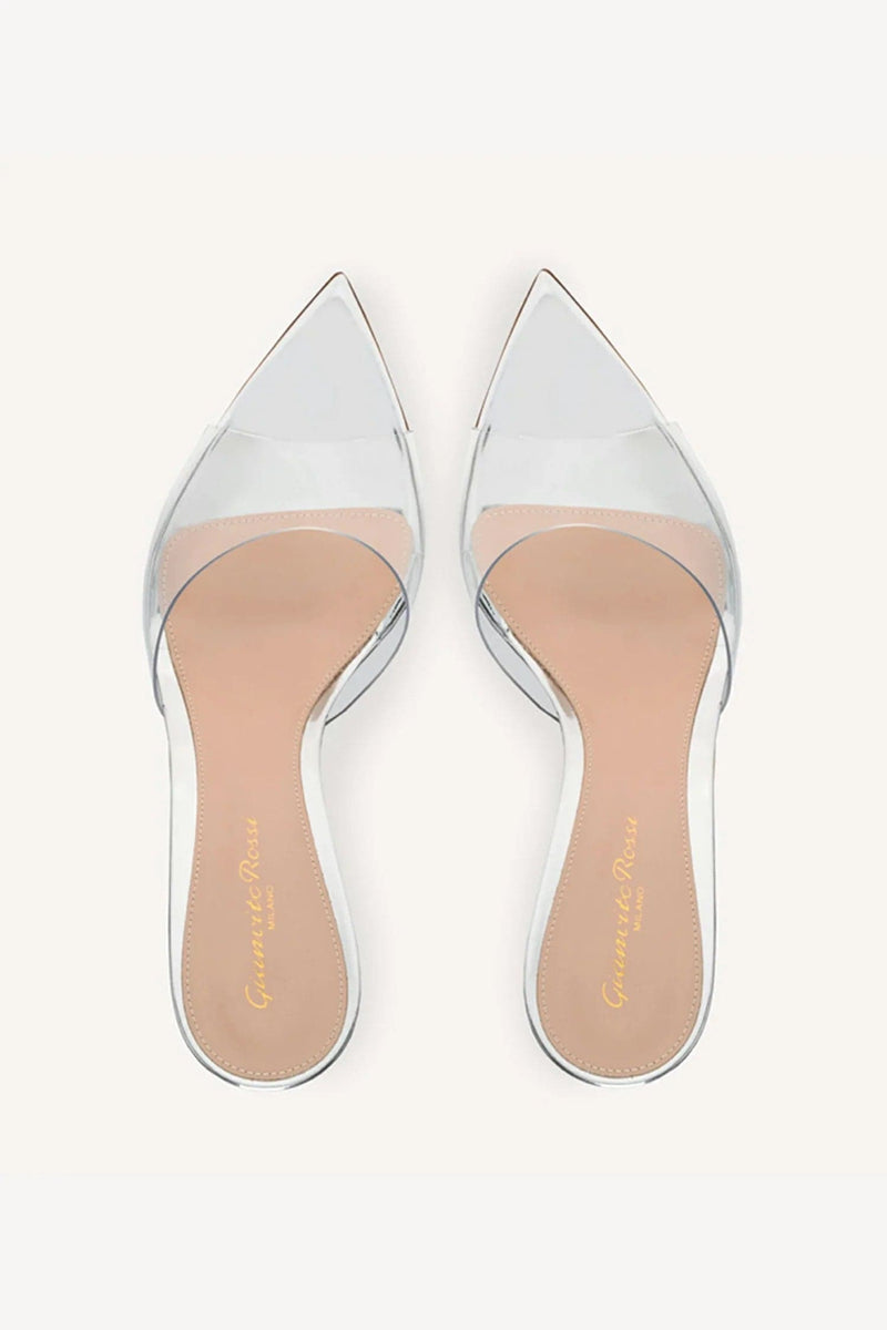 Caetlyn Clear Monochrome Heels