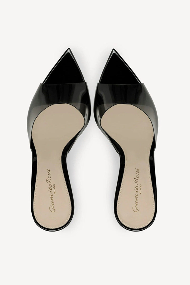 Caetlyn Clear Monochrome Heels