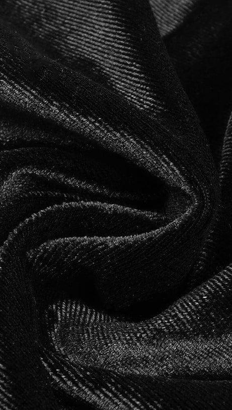 BLACK PLAIN CUTOUT HOOP ACCENT TUBE TOP & SHORTS