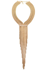 Emmaline Multilayer Fringe Necklace