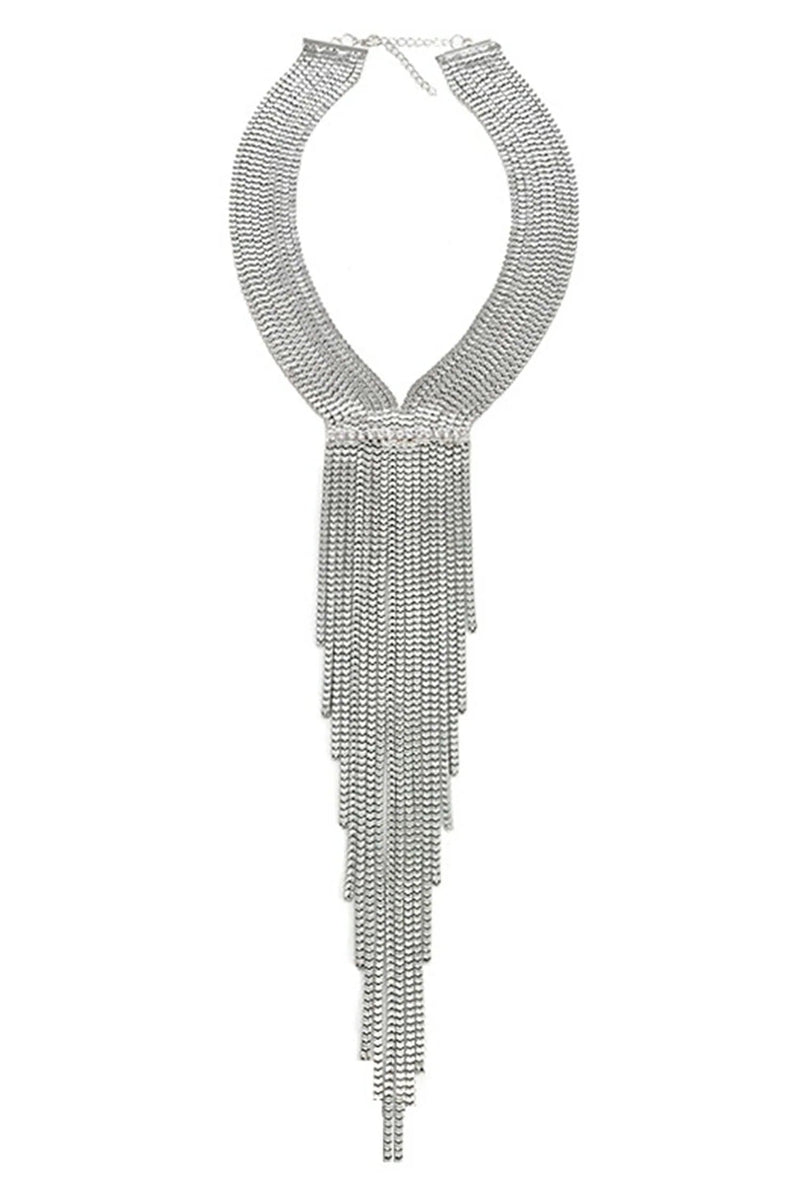 Emmaline Multilayer Fringe Necklace