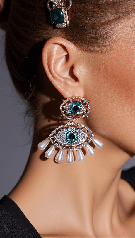 EYE PEARLS EARRINGS