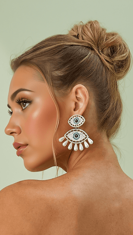 EYE PEARLS EARRINGS