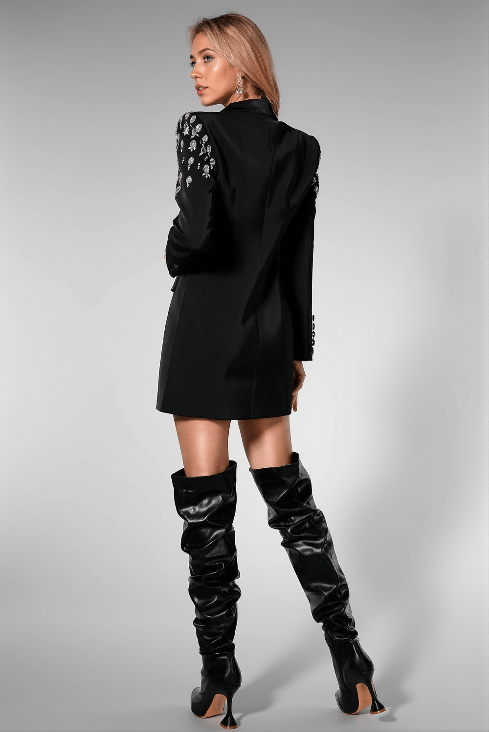 Orva Diamond Black Blazer