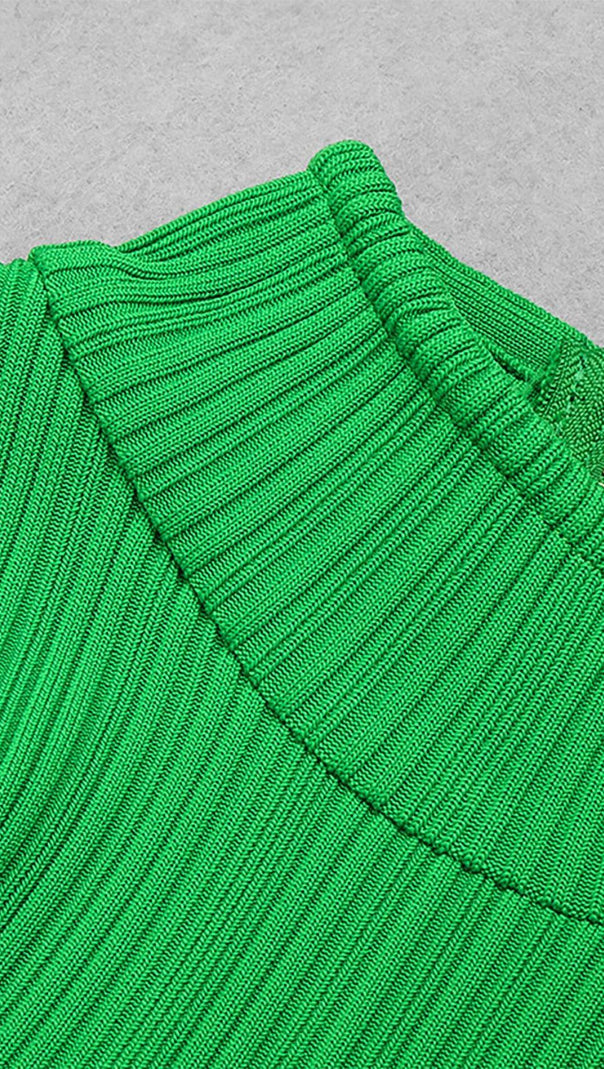 AIIZIE BANDAGE TWO PIECE SET IN GREEN - product image