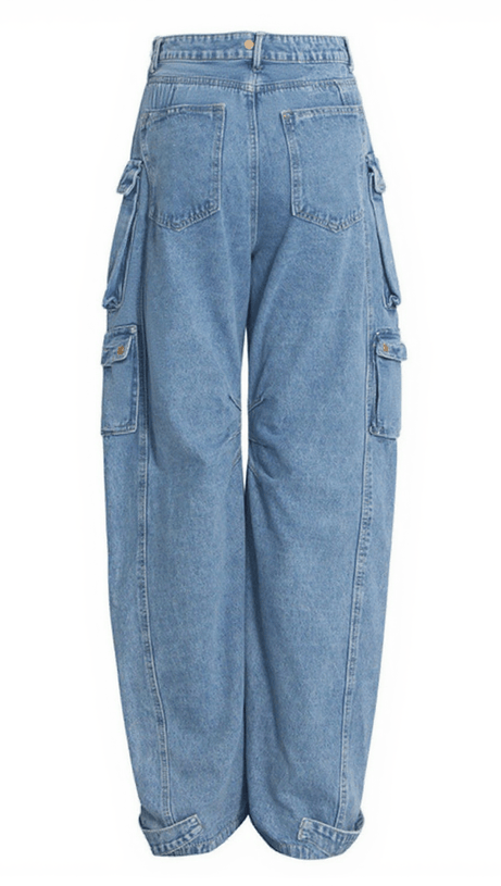 GIULIA DENIM PANTS IN BLUE
