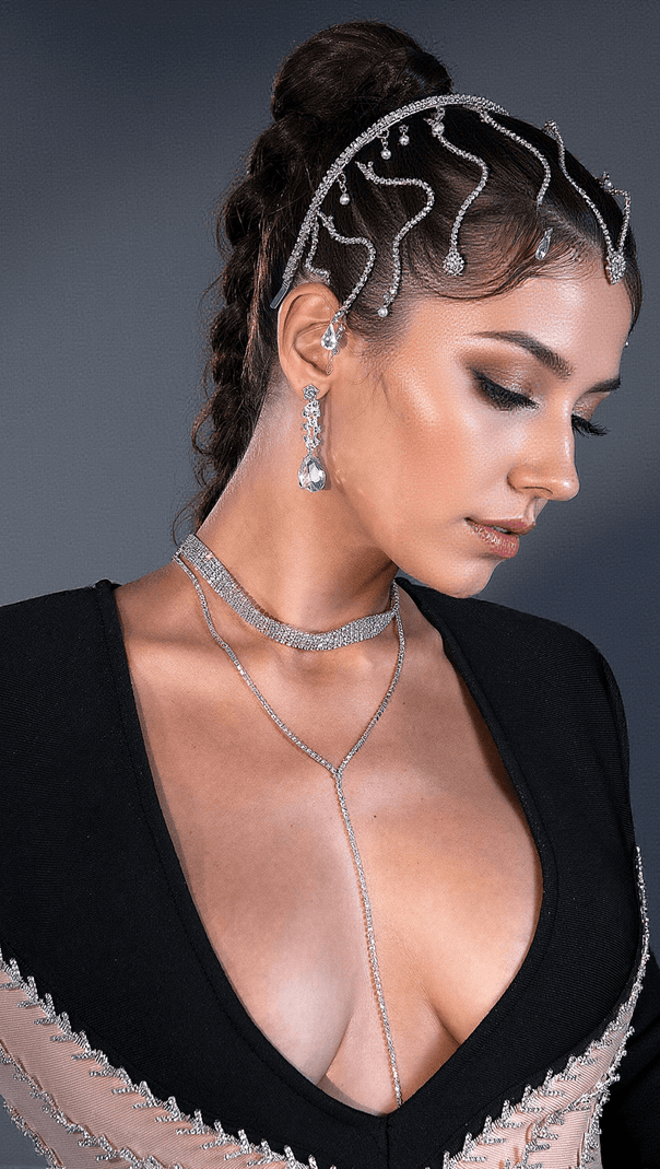 AIIZIE KAMERYN DIAMOND CHAIN NECKLACE - product image