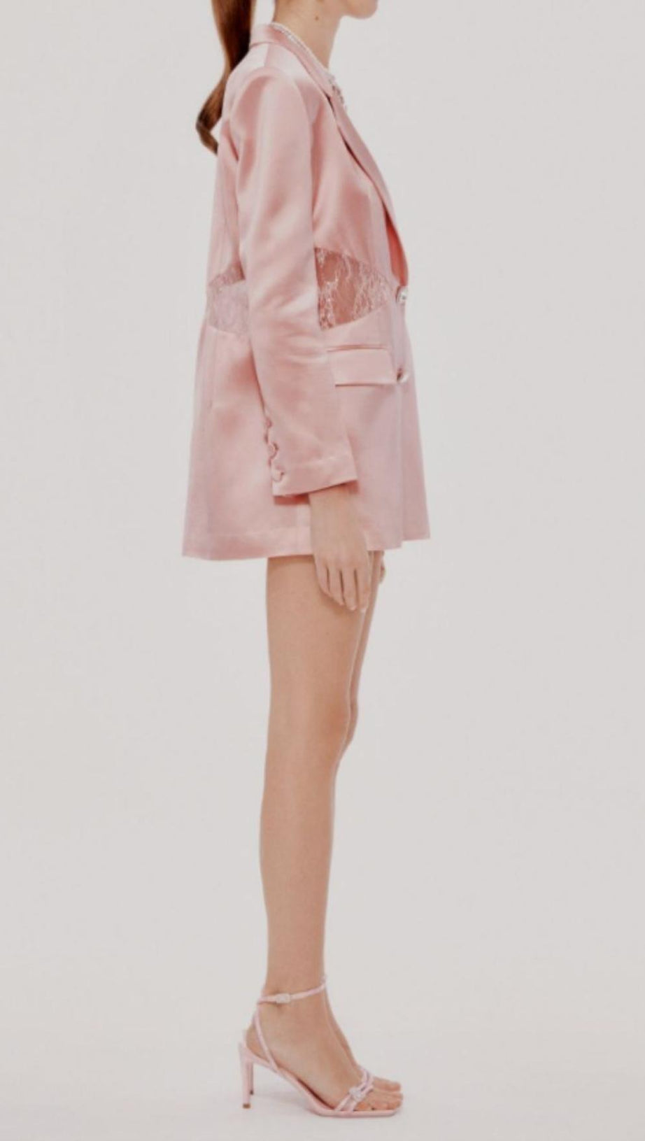 LONG SLEEVES LACE BLAZER