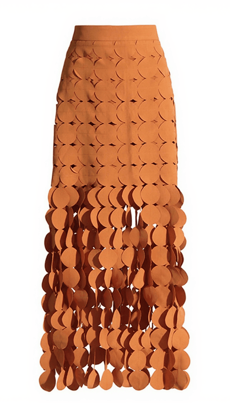 Jelena – Patchworkrock mit Fransen und Blumenmuster