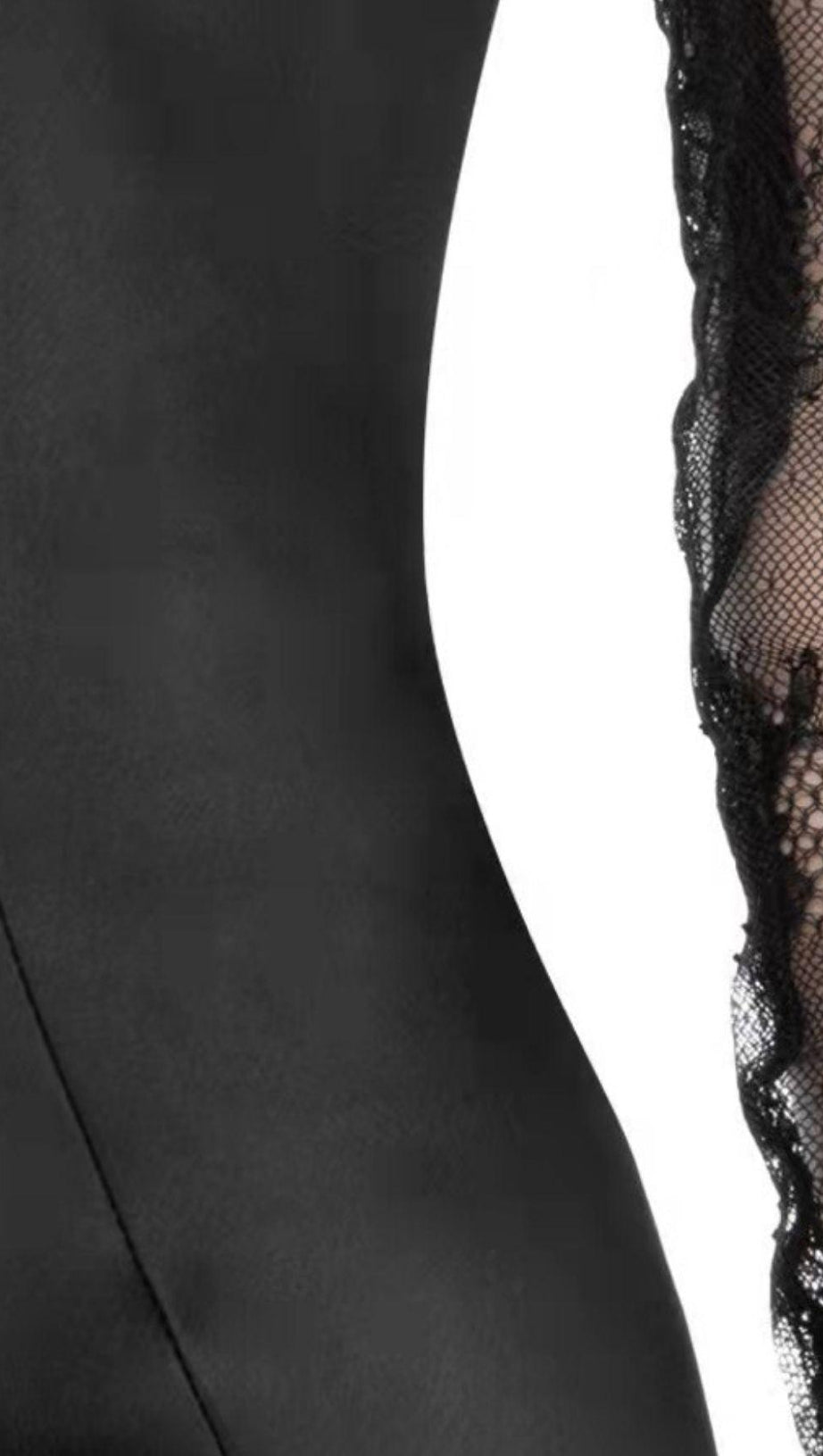 OFF SHOULDER CORSET MIDI DRESS IN BLACK