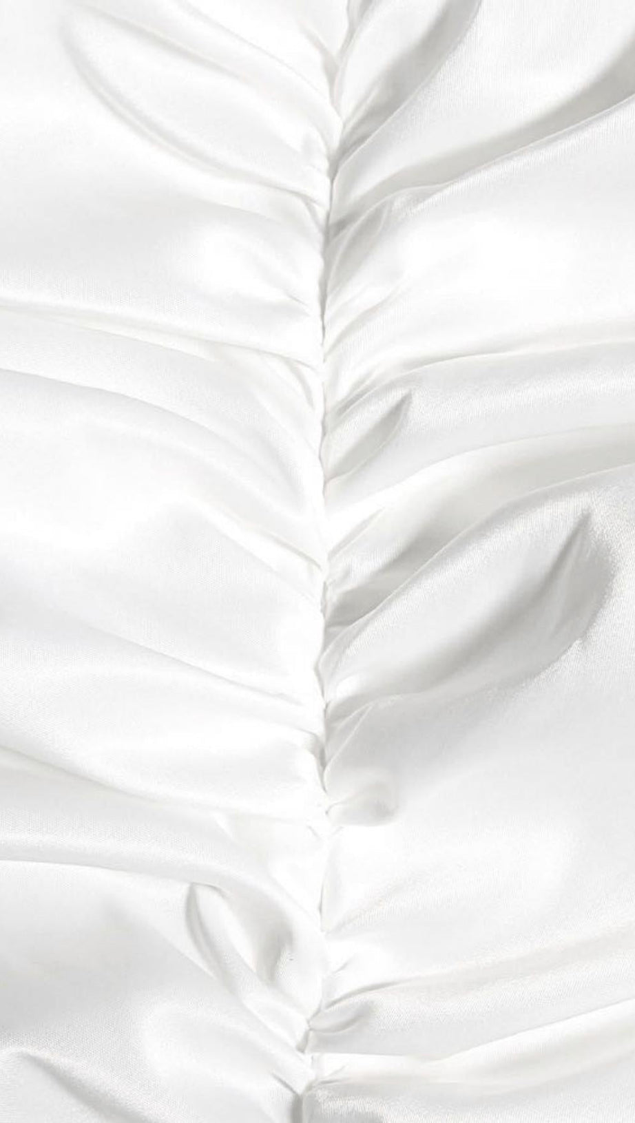 GONNA PLISSETTATA CON TOP A TUBO IN AVORIO