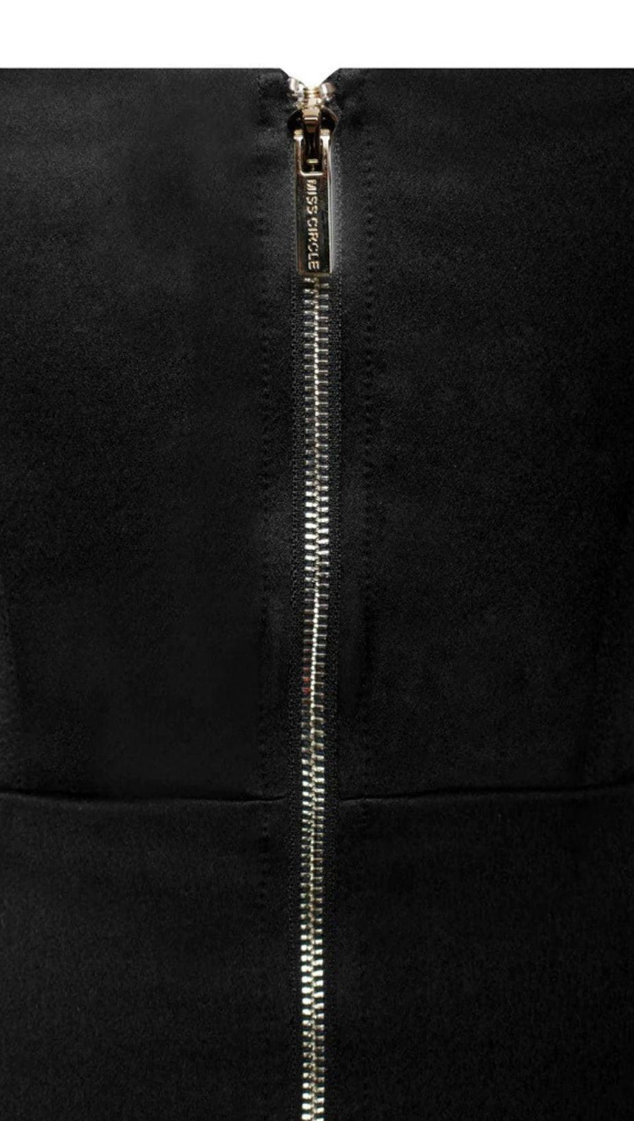 SATIN CORSET MINI DRESS IN BLACK