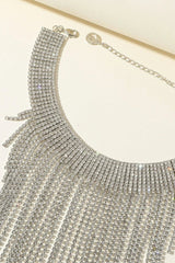 Karleigh Tassel Diamond Necklace