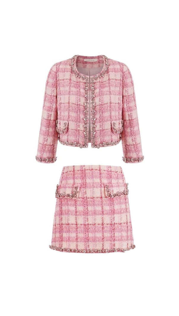AIIZIE PINK WOOLEN SUIT SET - product image