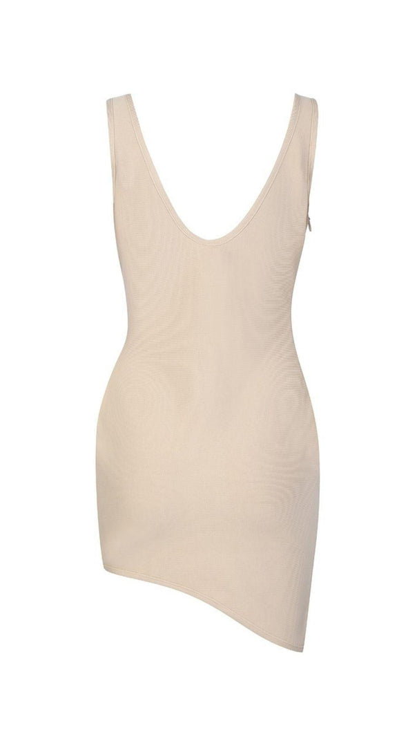 AIIZIE SEQUIN ASYMMETRIC BANDAGE MINI DRESS - product image