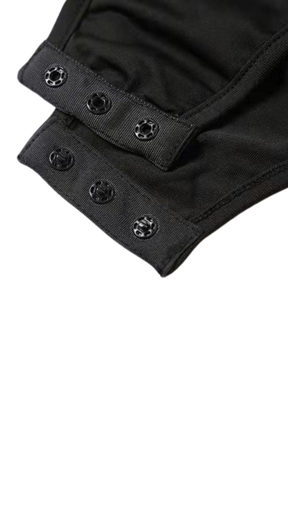 BLACK LACE SPLIT MAXI DRESS