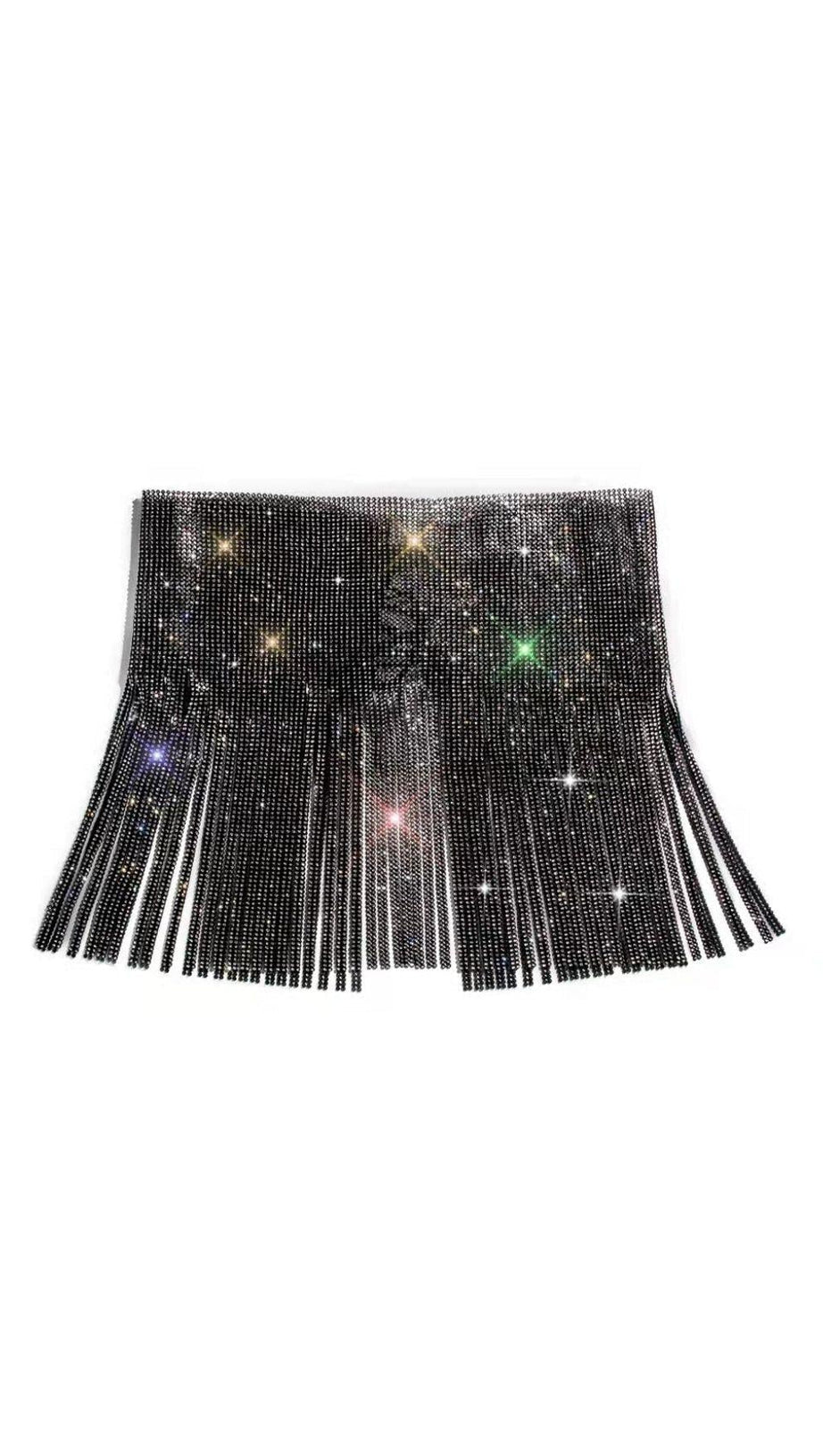 SEQUIN CRYSTAL MINI SKIRT