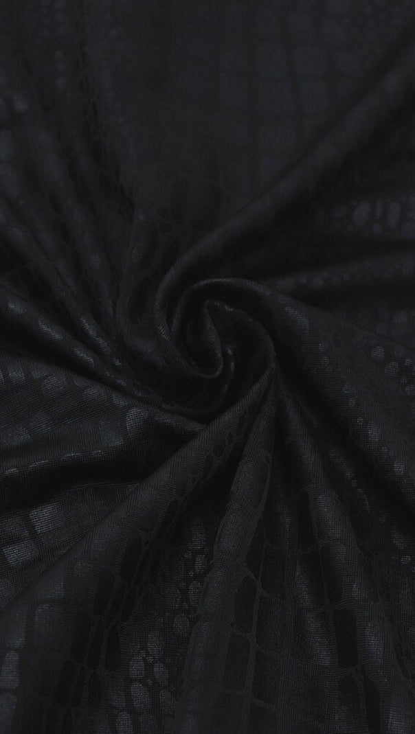 AIIZIE BLACK GRAIN BODYSUIT - product image