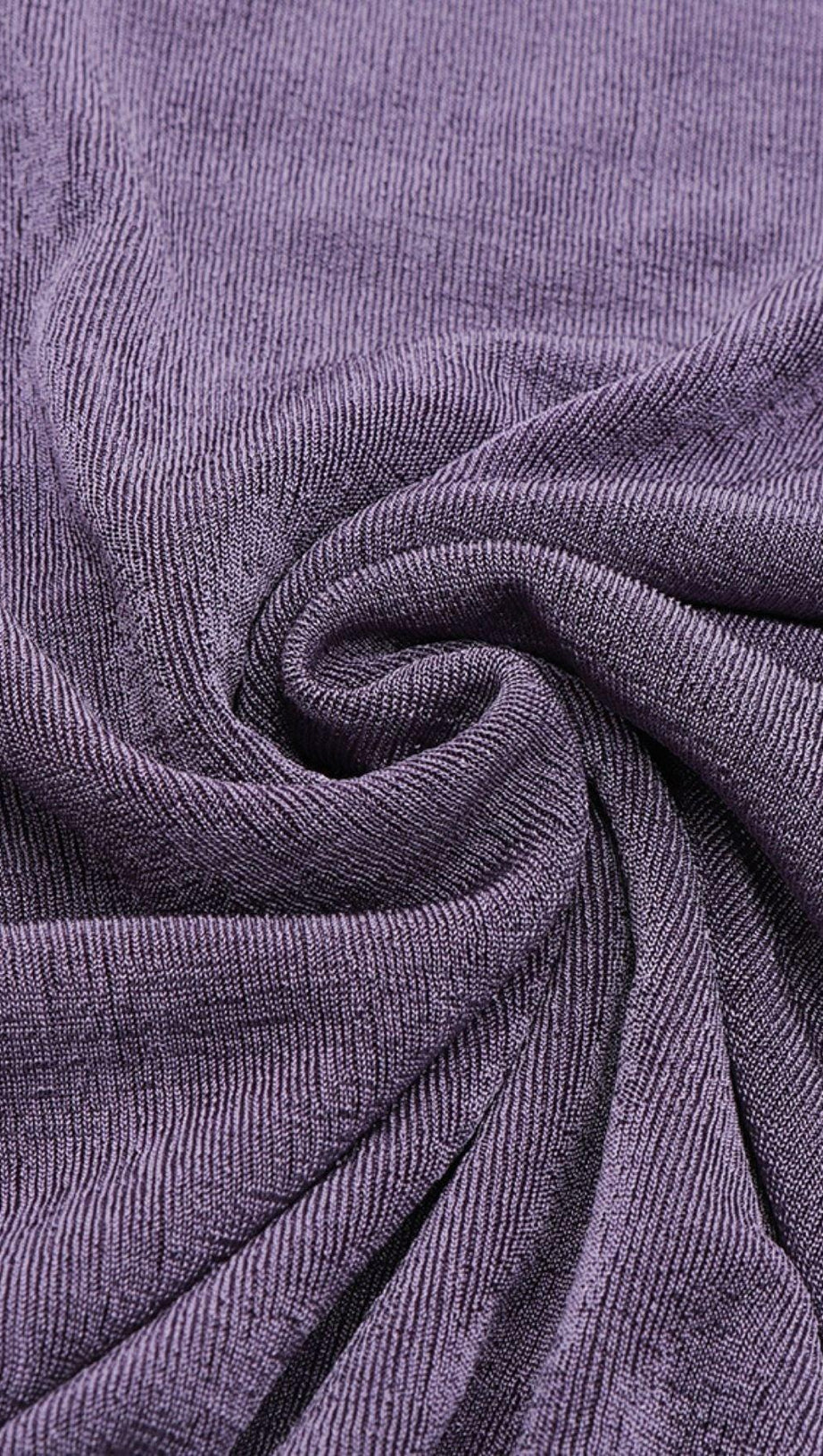 VIOLET RUCHED KNIT MAXI DRESS