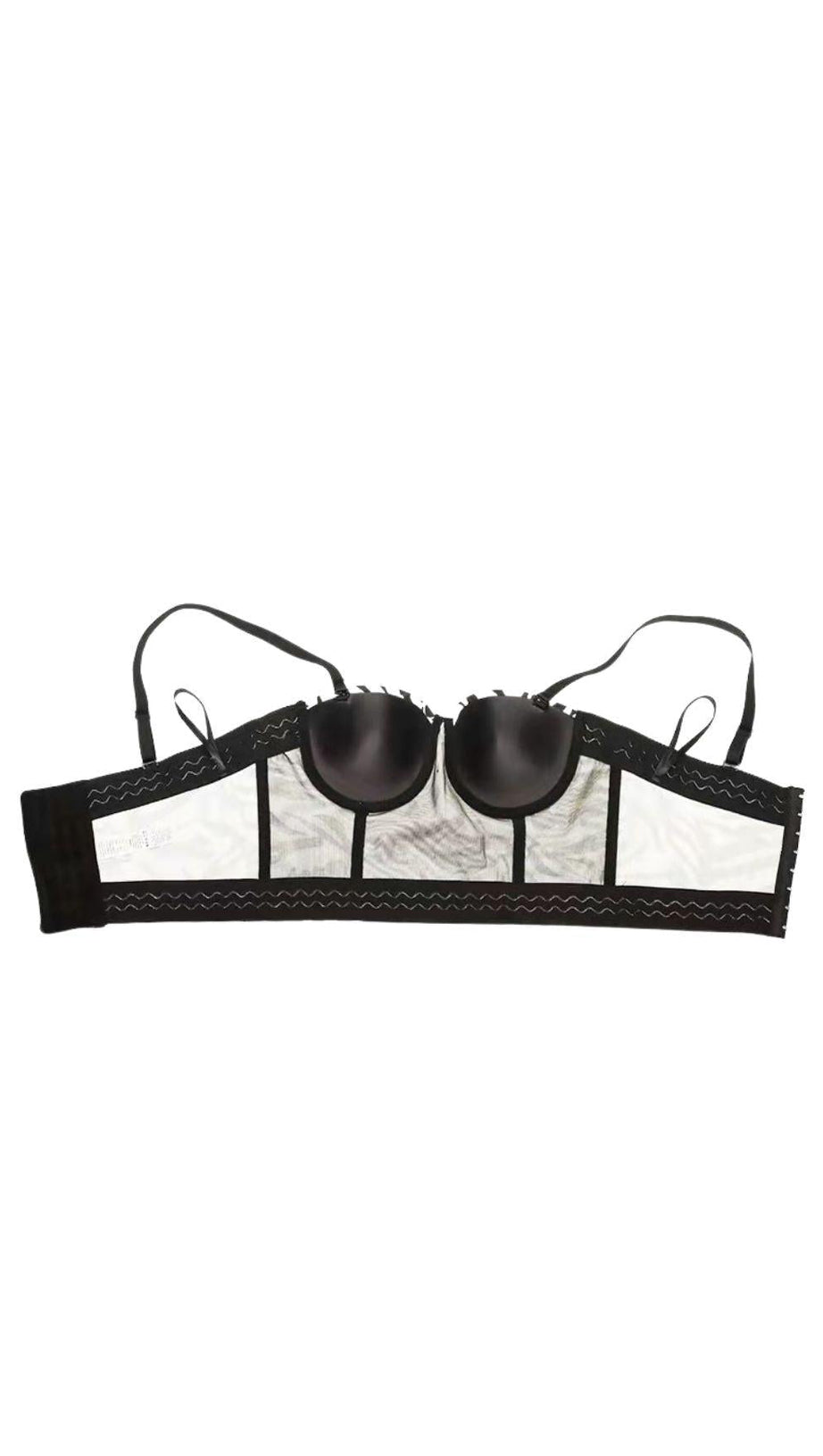 ZEBRA STRIPE CORSET TOP