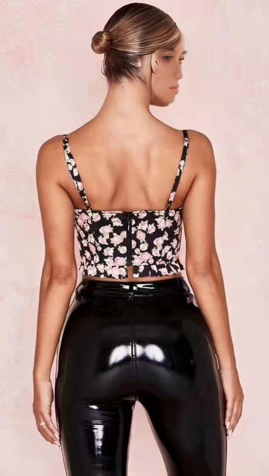 Camisole mit Blumendruck