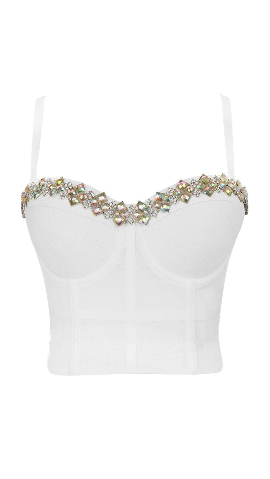 BLACK CRYSTAL CORSET