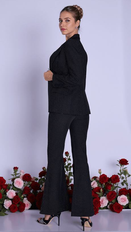 Completo con bottoni a rombi LORILYN, set da 3 pezzi