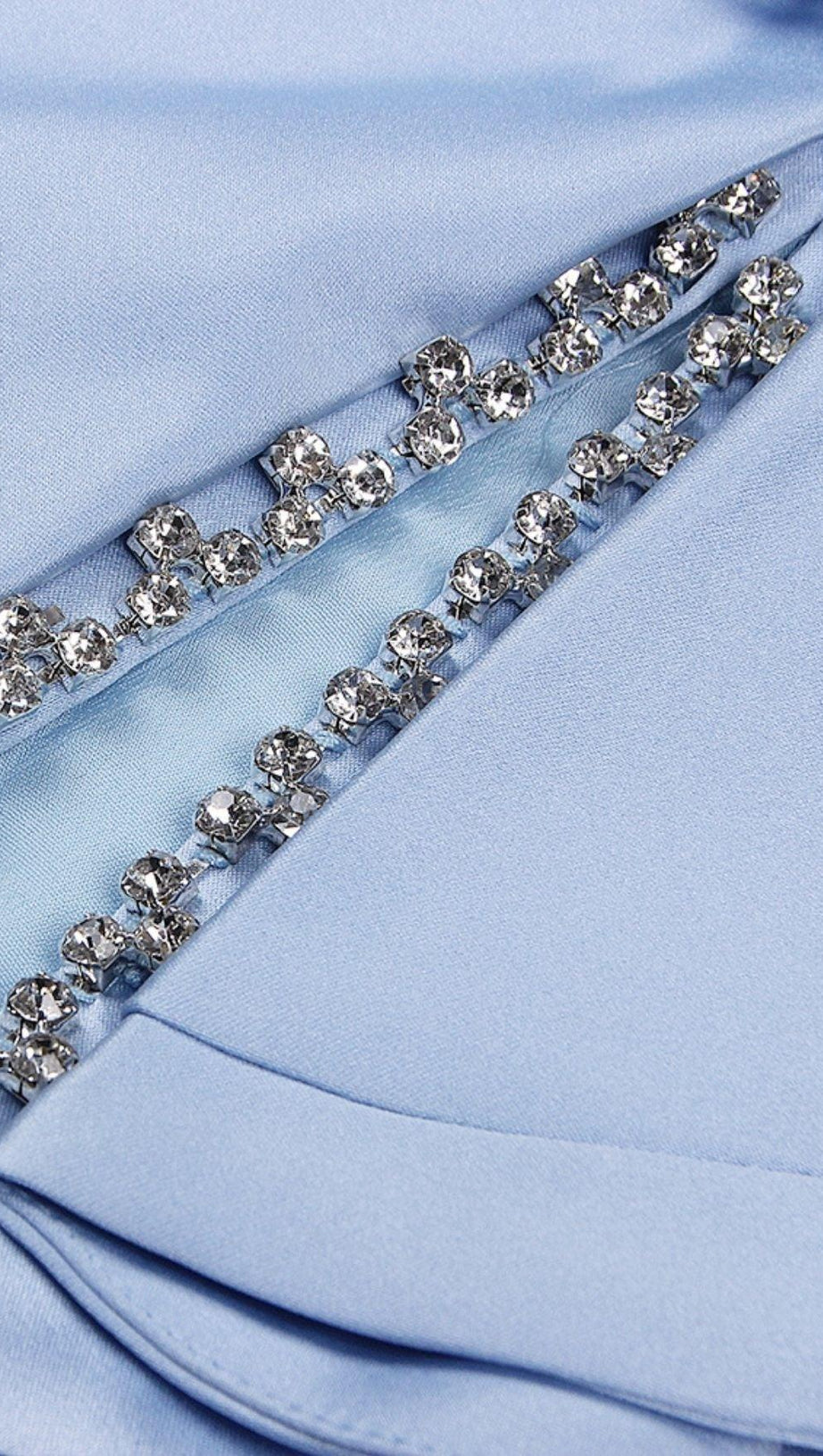 BLACK CRYSTAL BOW SKIRT