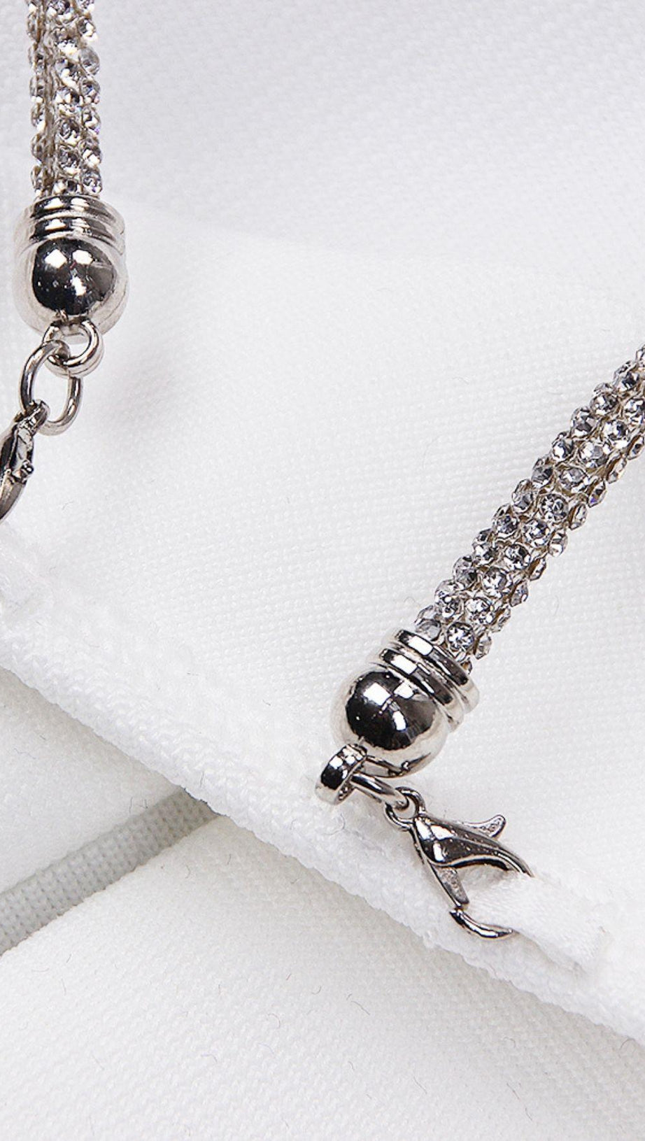 BLACK ONE SHOULDER CRYSTAL MINI DRESS