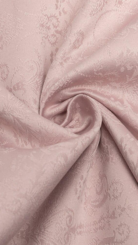 APRICOT FRENCH SEXY PUFF SLEEVE MERMAID DRESS