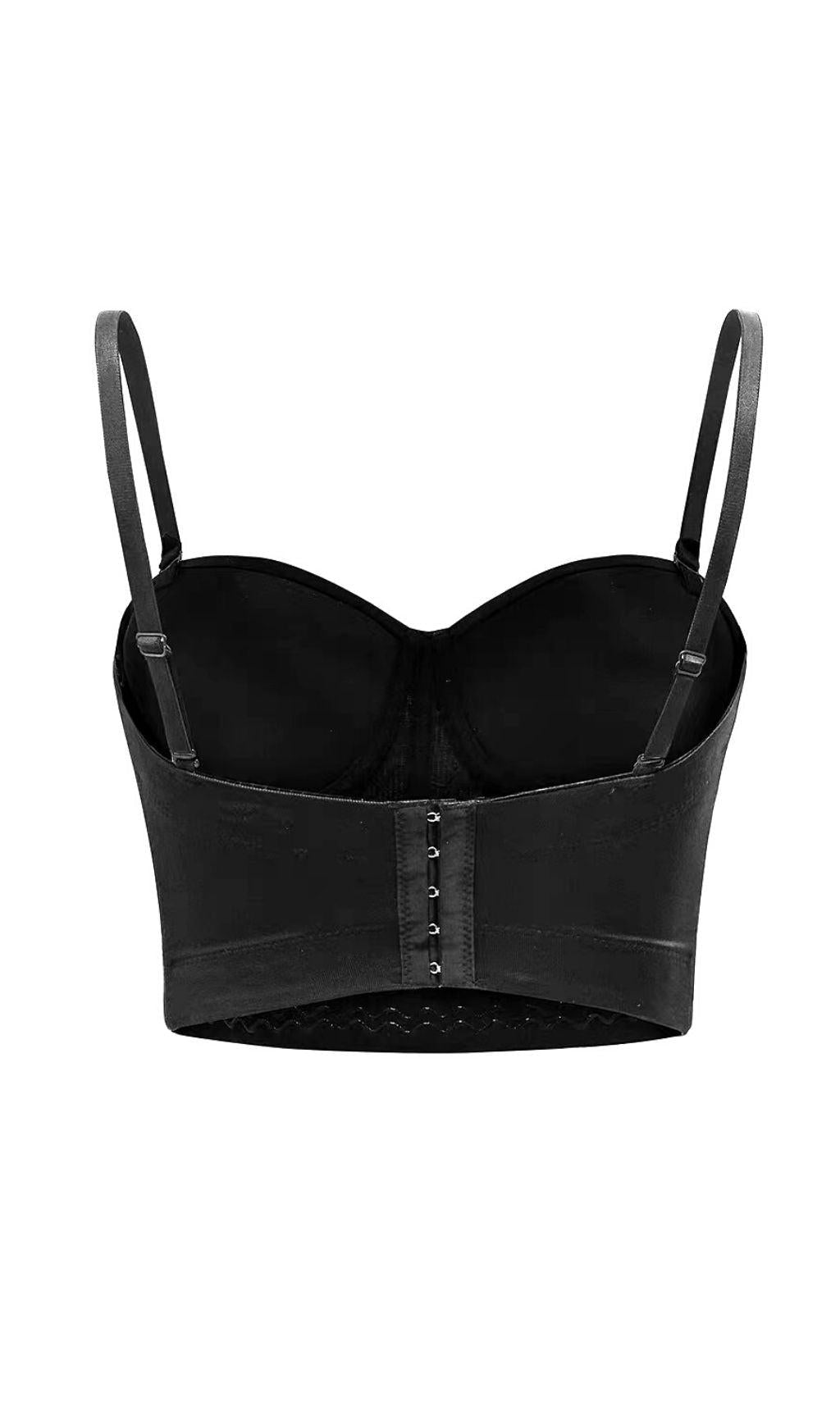 Silbernes Perlen-Pailletten-Korsett