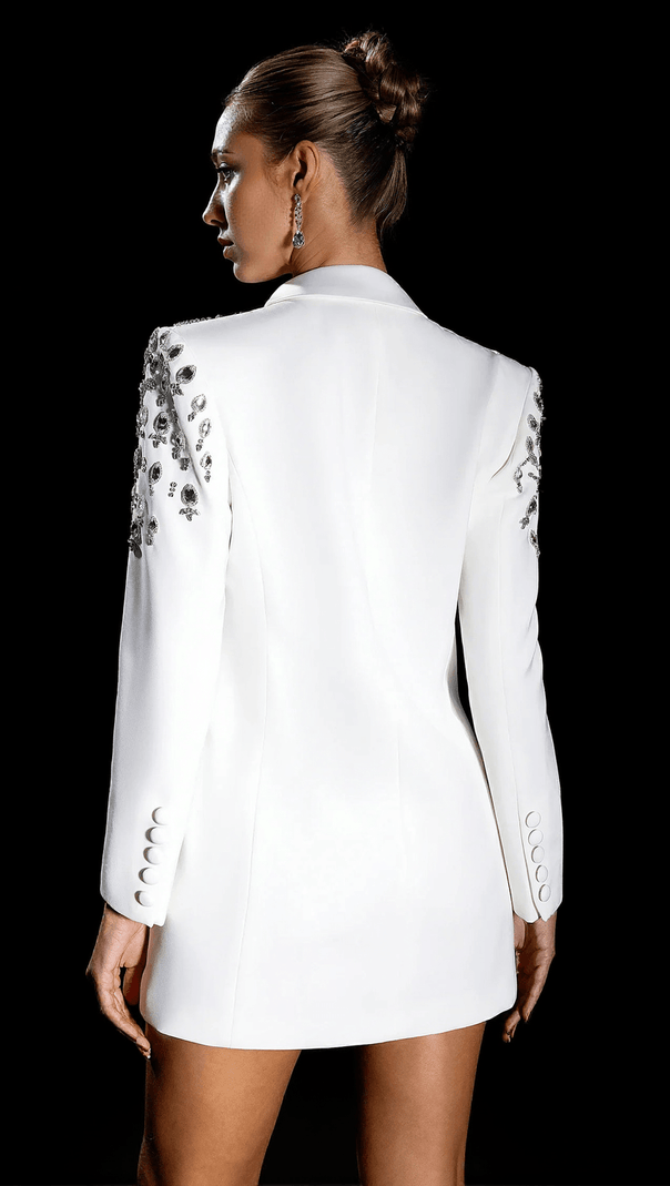 AIIZIE LUDOVICA CRYSTAL FLORAL SUIT DRESS - product image