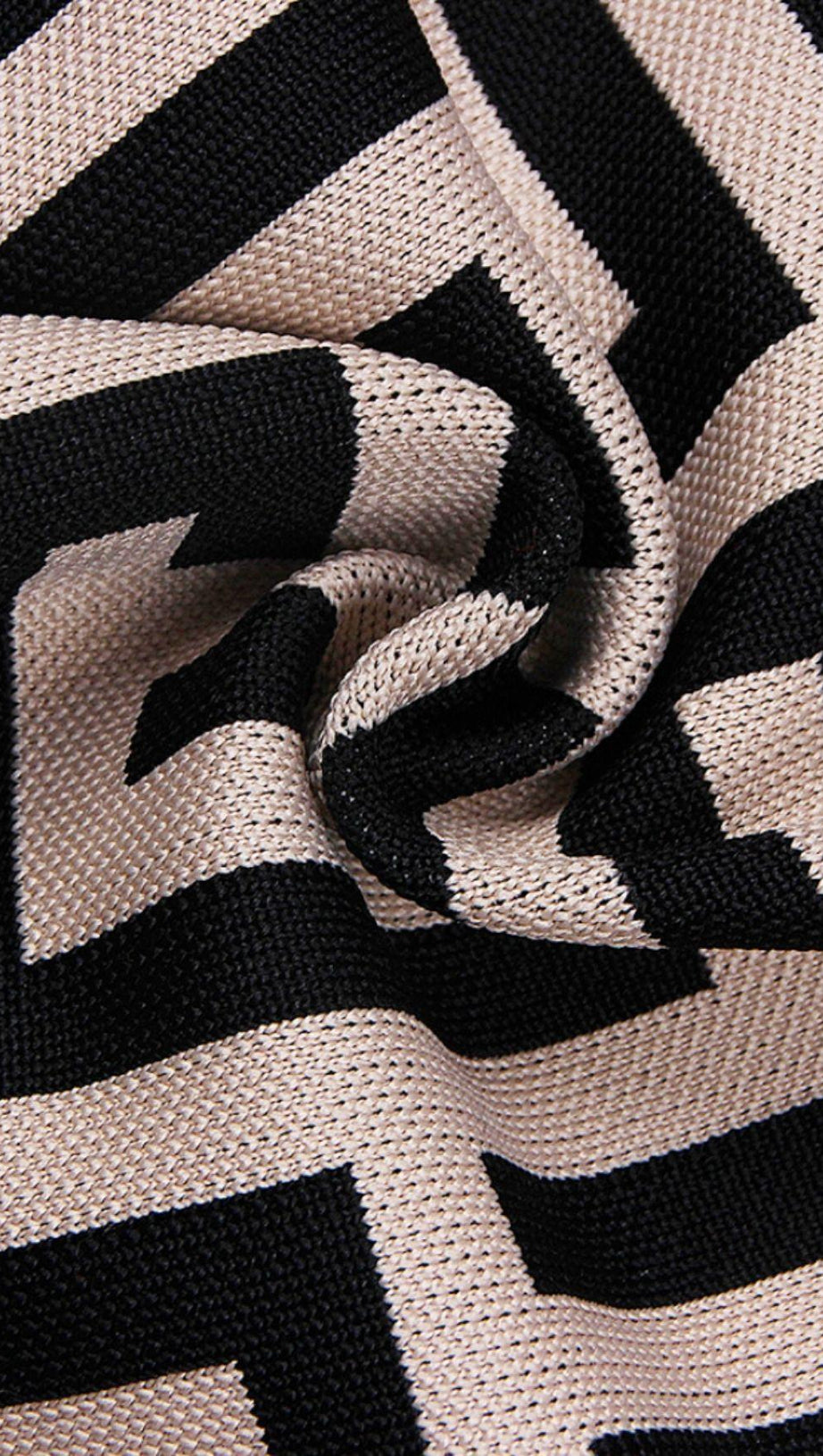 LONG SLEEVE HIGH COLLAR DRESS