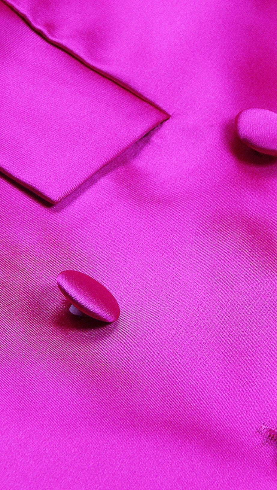 SATIN BLAZER SUIT IN PINK