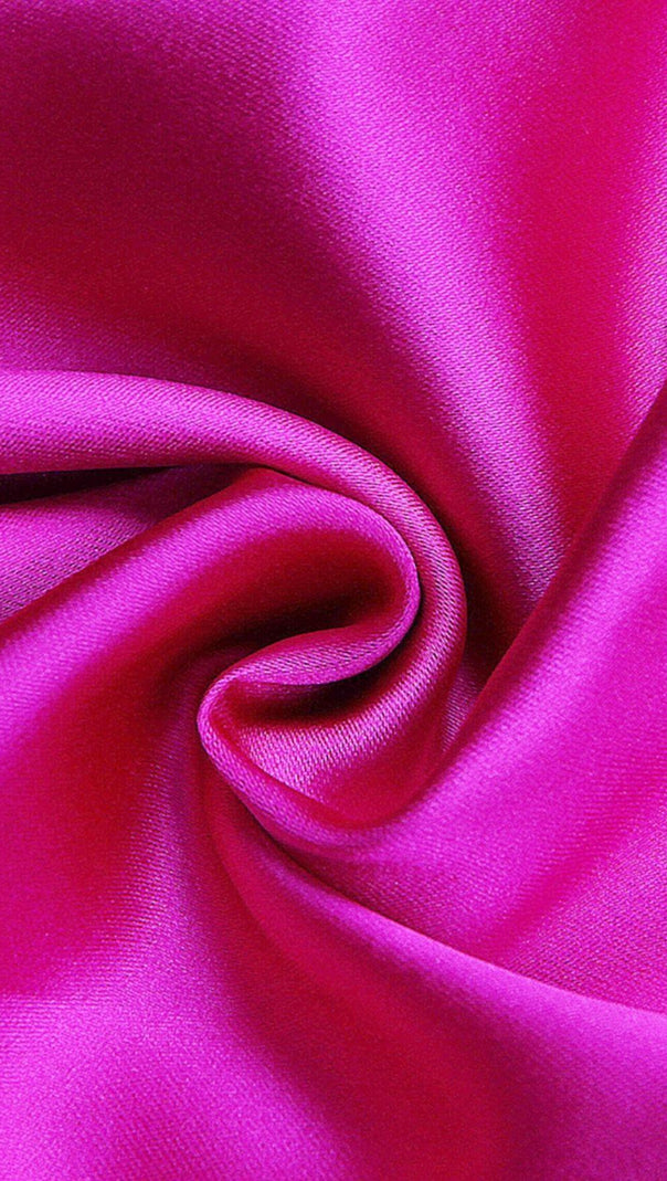 Satin Blazer Suit in Pink