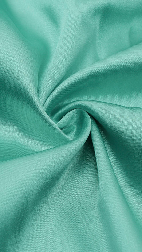 AIIZIE MULTI-SECTION PUFF SLEEVE DRESS - product image