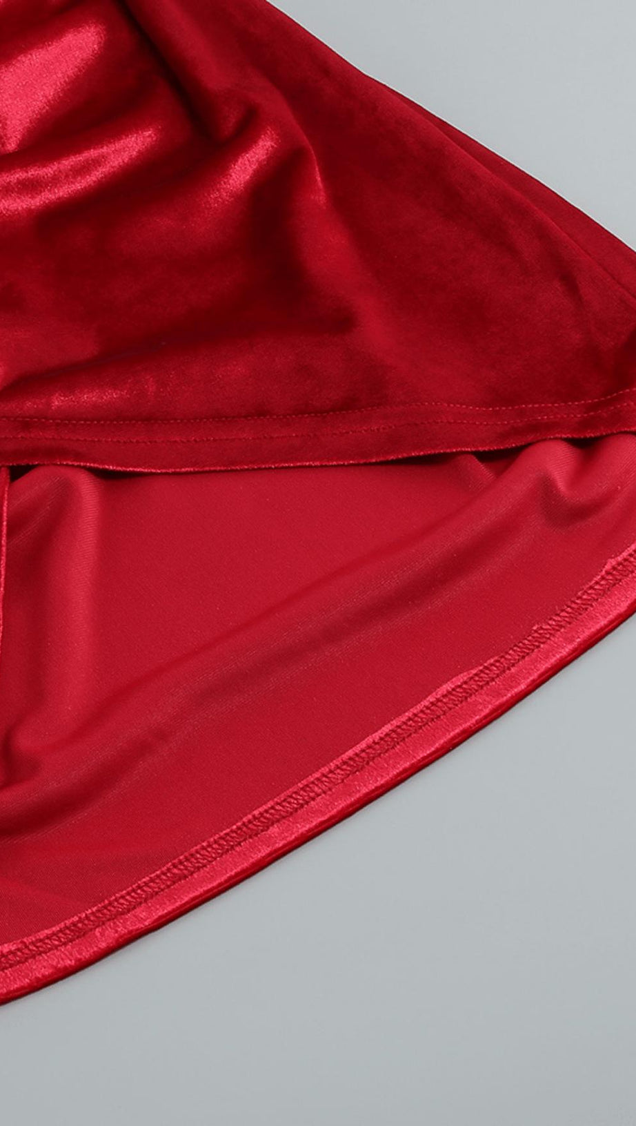 FLANNEL SLIM PARTY DRESS