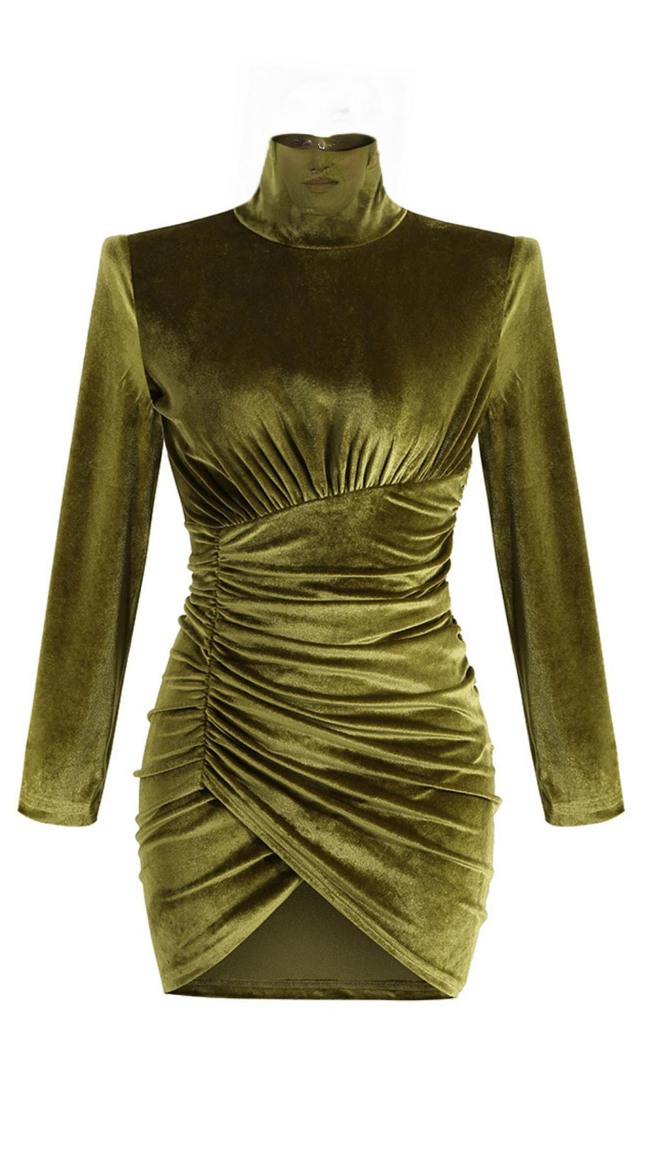 FLANNEL SLIM PARTY DRESS