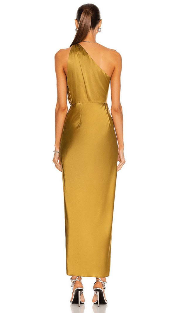 AIIZIE SLANTED SHOULDER DRESS - product image