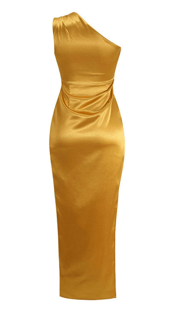 AIIZIE SLANTED SHOULDER DRESS - product image