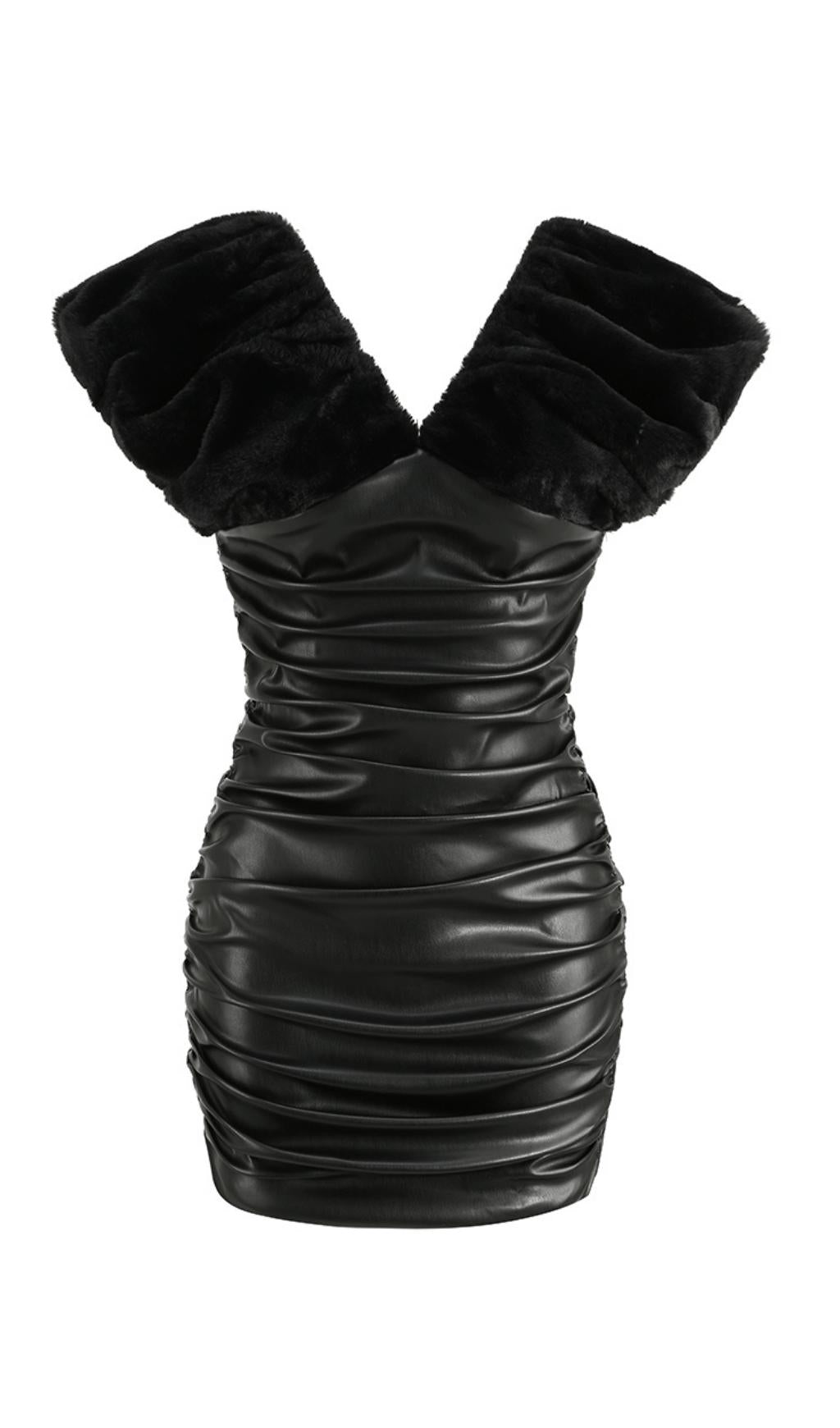 HIGH WAIST MESH DRESS