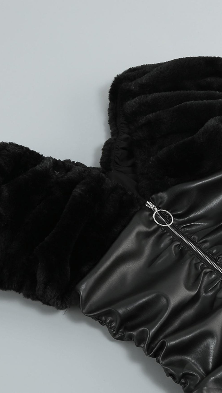 HIGH WAIST MESH DRESS